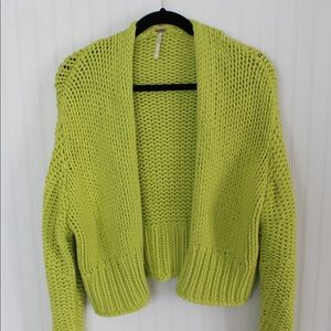 Free People Glow For It Chunky Cardigan